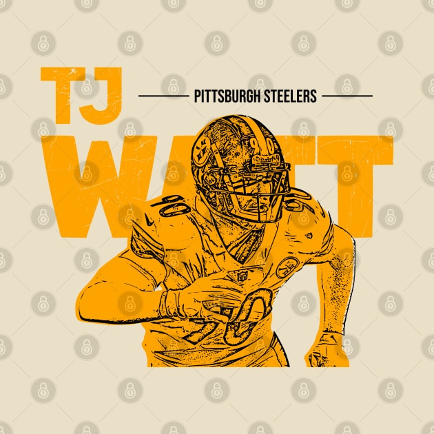 TJ Watt by Aloenalone