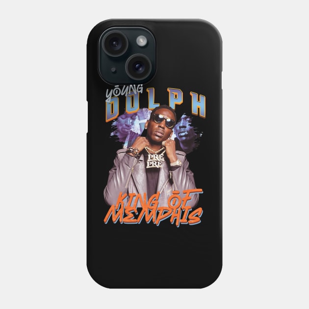 King of Memphis Young Dolph Phone Case by Planet of Tees