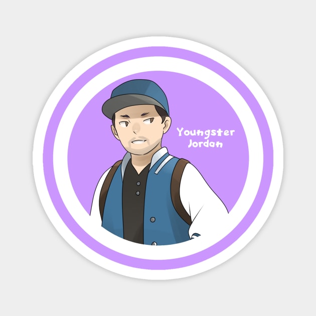 Youngster Jordan Magnet by 14301 Productions