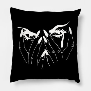 Look into behind this eyes Pillow