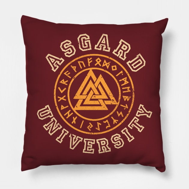 Asgard University v3 Pillow by VanHand