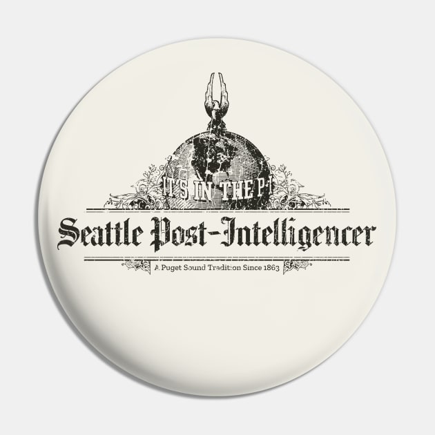 Seattle Post-Intelligencer Pin by JCD666