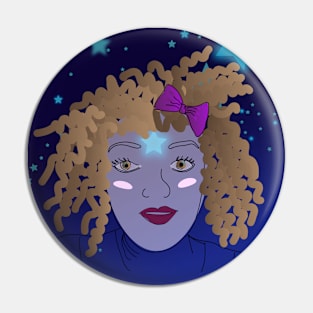 My star girl in the stars Pin