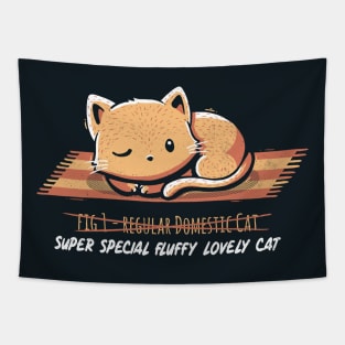 Not a Regular Domestic Cat Tapestry