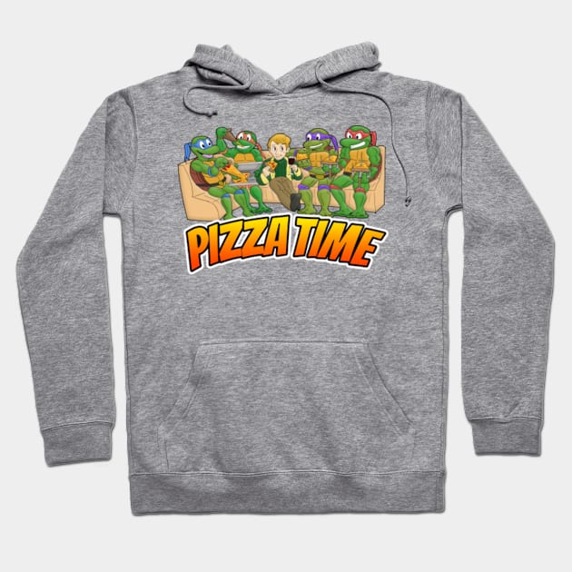 Kevin McCallister and the Ninja Turtles eating Pizza! - Ninja