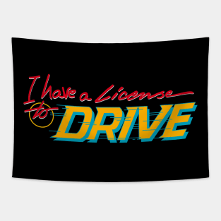 License to Drive Tapestry