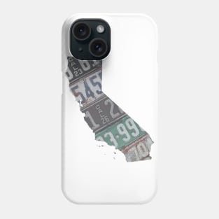 Vintage California License Plates Phone Case