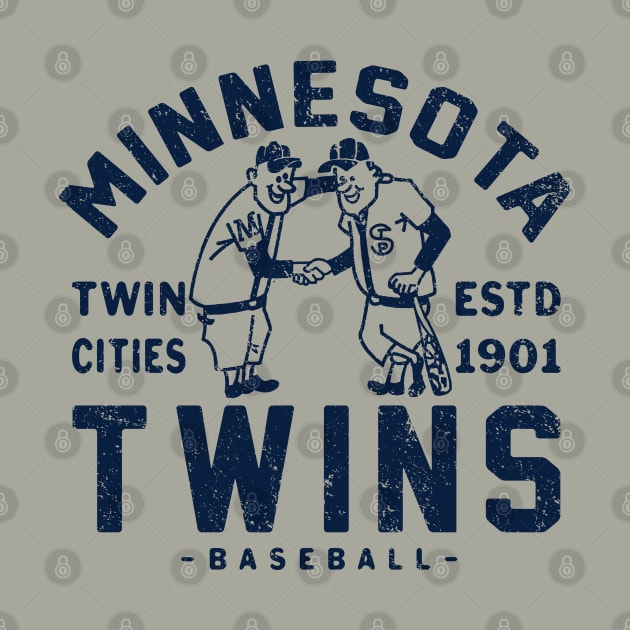 Minnesota Twins Retro 2 by Buck Tee by Buck Tee