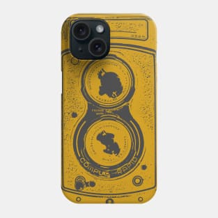 Vintage Old Style Camera Vector Illustration Phone Case