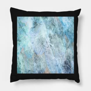 Spearmint Abstract Pillow