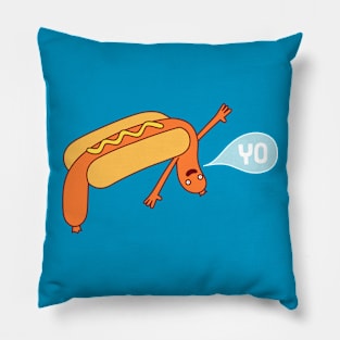 YO Hotdog Pillow