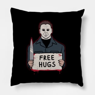 Free Hugs - Michael Myers Pillow