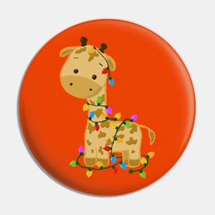 Christmas Giraffee is trying Pin