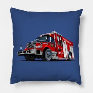 Cartoon firetruck Pillow