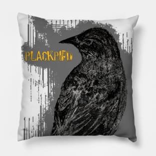 Blackbird singing... Pillow