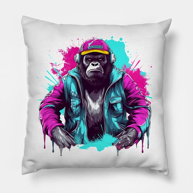 DJ - Gorilla Pillow by Imagequest