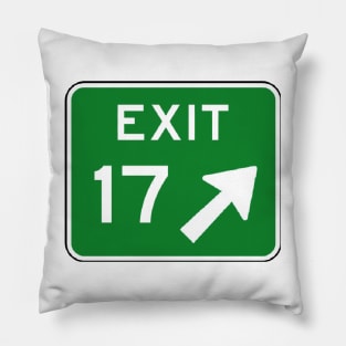 Gordon College Exit 17 Pillow