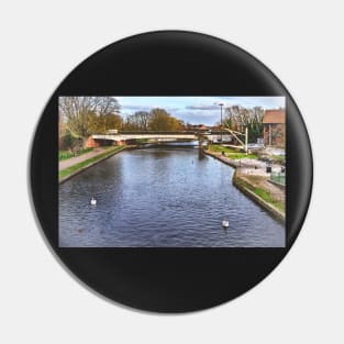 The River Kennet at Newbury Pin