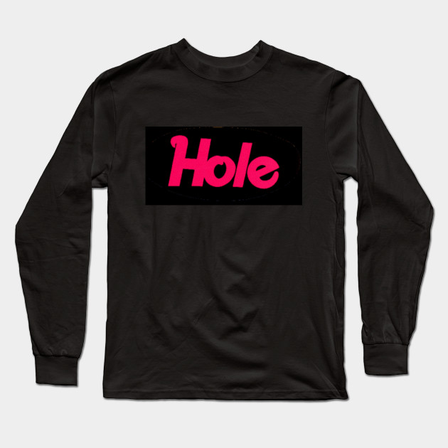 hole band t shirt