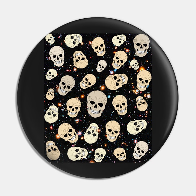 Skulls #2 Pin by headrubble