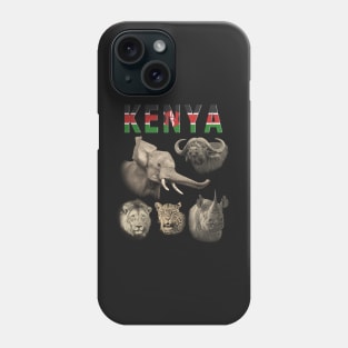 Big Five Kenya Safari Phone Case