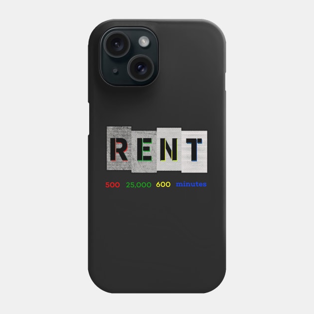 Rent Lyrics Phone Case by Specialstace83