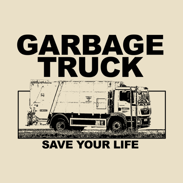 Garbage truck save your life by Talisarose.std