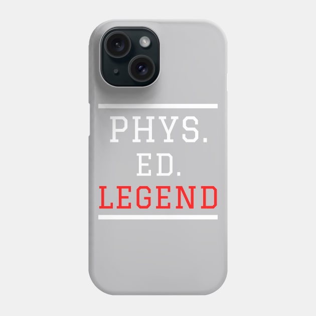 Phys. Ed. Bold Collection Phone Case by The PE Spot Shop