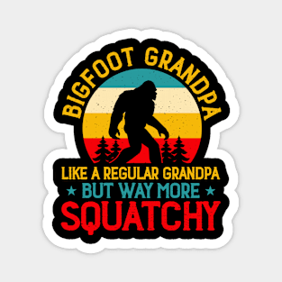 Bigfoot Grandpa Magnet