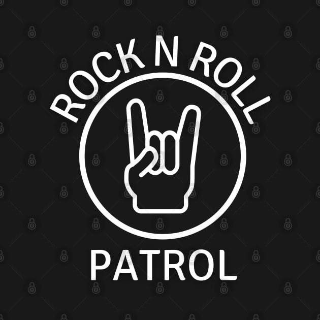 Rock N Roll Patrol by Kenny The Bartender's Tee Emporium