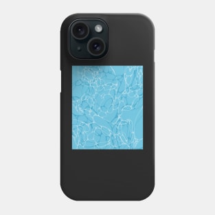 pattern water pool beach sea blue Phone Case