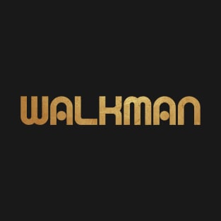 Walkman retro gold T-Shirt