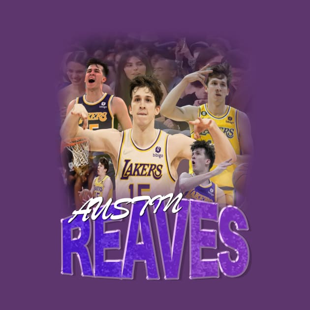 Austin Reaves Lakers by dsuss