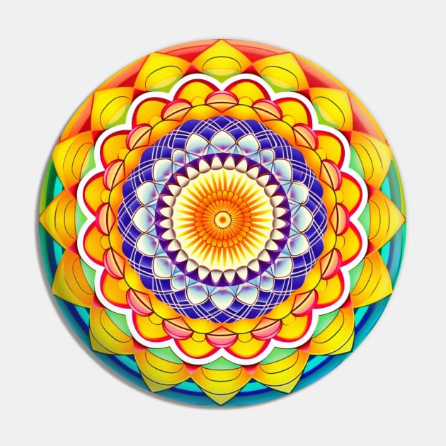 Unveiling the Secrets of the Natural World: Inspired by Nature Mandala Art Pin by Rolling Reality