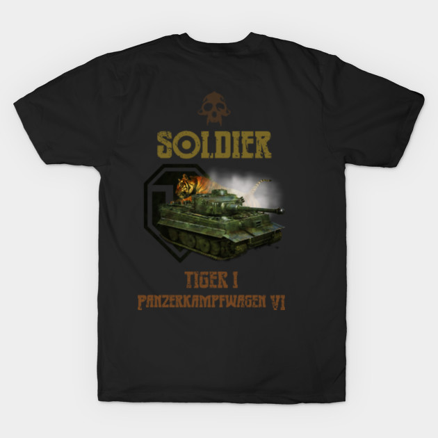 Discover Soldier-Tiger I - World Of Tanks - T-Shirt