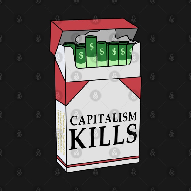 Capitalism kills by TinusCartoons