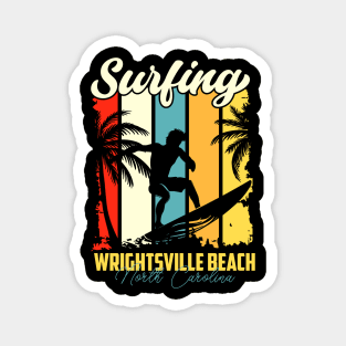 Surfing | Wrightsville Beach, North Carolina Magnet