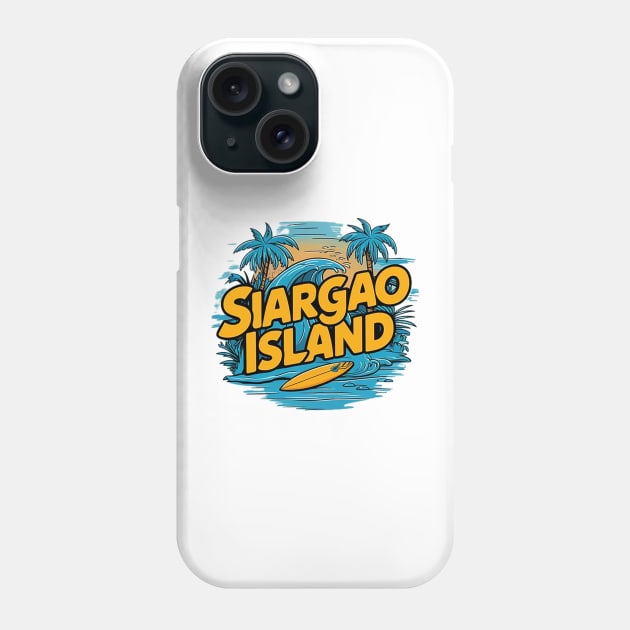 SIARGAO ISLAND Phone Case by likbatonboot