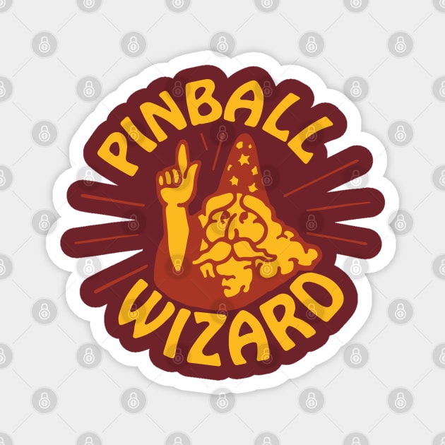 Pinball Wizard Magnet by PopGraphics