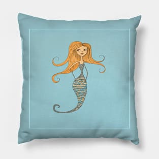 Mermaid Elegance Pillow