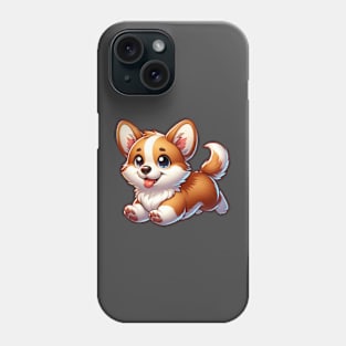 Adorable Corgi Pup Delight Phone Case