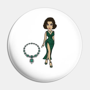 Elizabeth taylor Pin