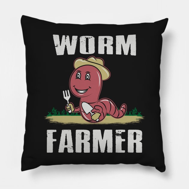 WORM FARMING: Worm Farmer Pillow by woormle