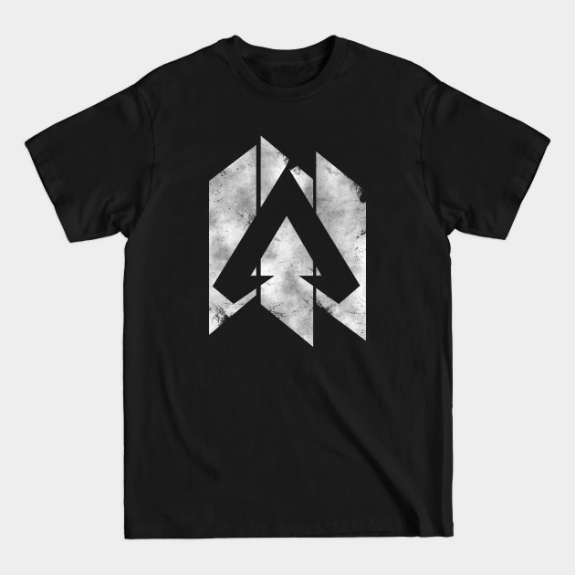 Disover Apex Legends - Banner Logo Distressed White - Apex Legends - T-Shirt