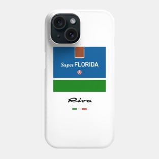 Super Florida Riva Aquarama Italy Italia travel vintage design Phone Case