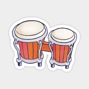 Bongo drums Magnet