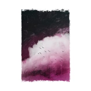 Abstract Night Sky With Cloud T-Shirt