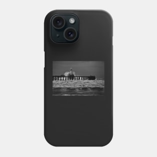 Storm in Black and White Phone Case