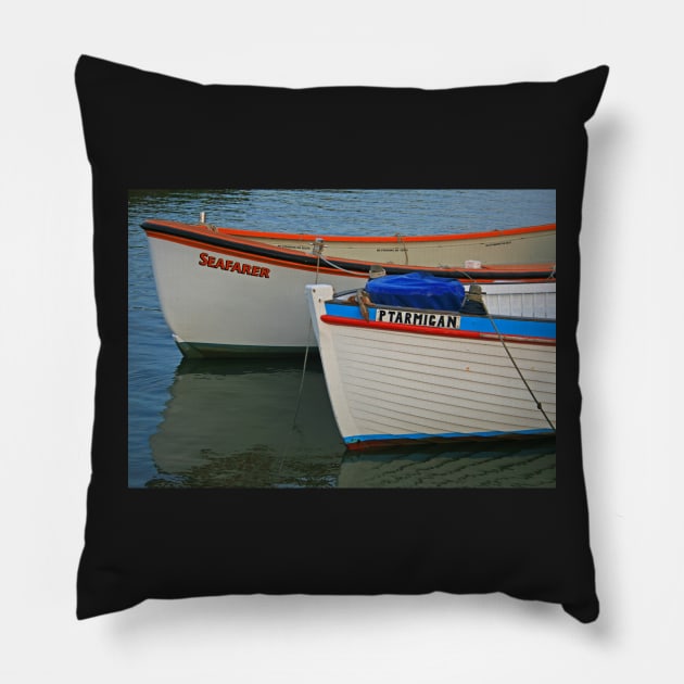 Morston Quay Pillow by RedHillDigital