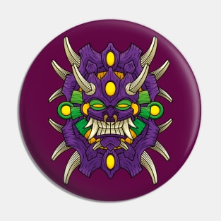 Tiki Mask Aisake Pin